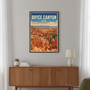 Bryce Canyon National Park Print | Utah Hoodoo Desert Landscape (Digital Download) image 5