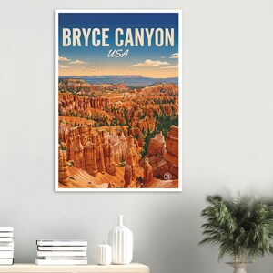 Bryce Canyon National Park Print | Utah Hoodoo Desert Landscape (Digital Download) image 2