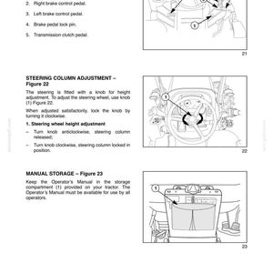 New Holland TD4040F Tractor Operator Owners Operation Manual | Instant PDF Download image 5