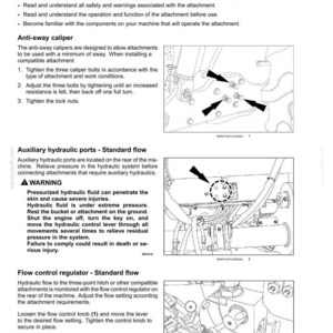 New Holland U80C Tier 4B (final) Tractor Loader Operator Owners Operation Manual | Instant PDF Download image 7