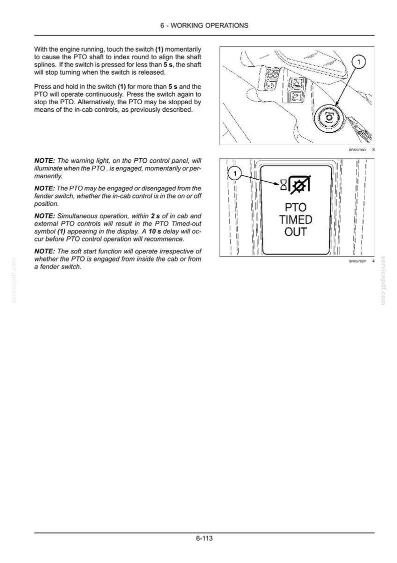 Steyr 4115, 4125, 4135, 4145, 6145 PROFI Tier 4B (final) Tractor Operator Owners Operation Manual | Instant PDF Download image 7