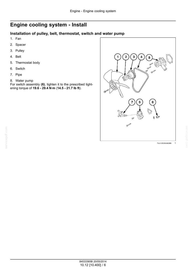 New Holland E16B, E18B Mini Excavator Service Repair Workshop Manual | Instant PDF Download image 5