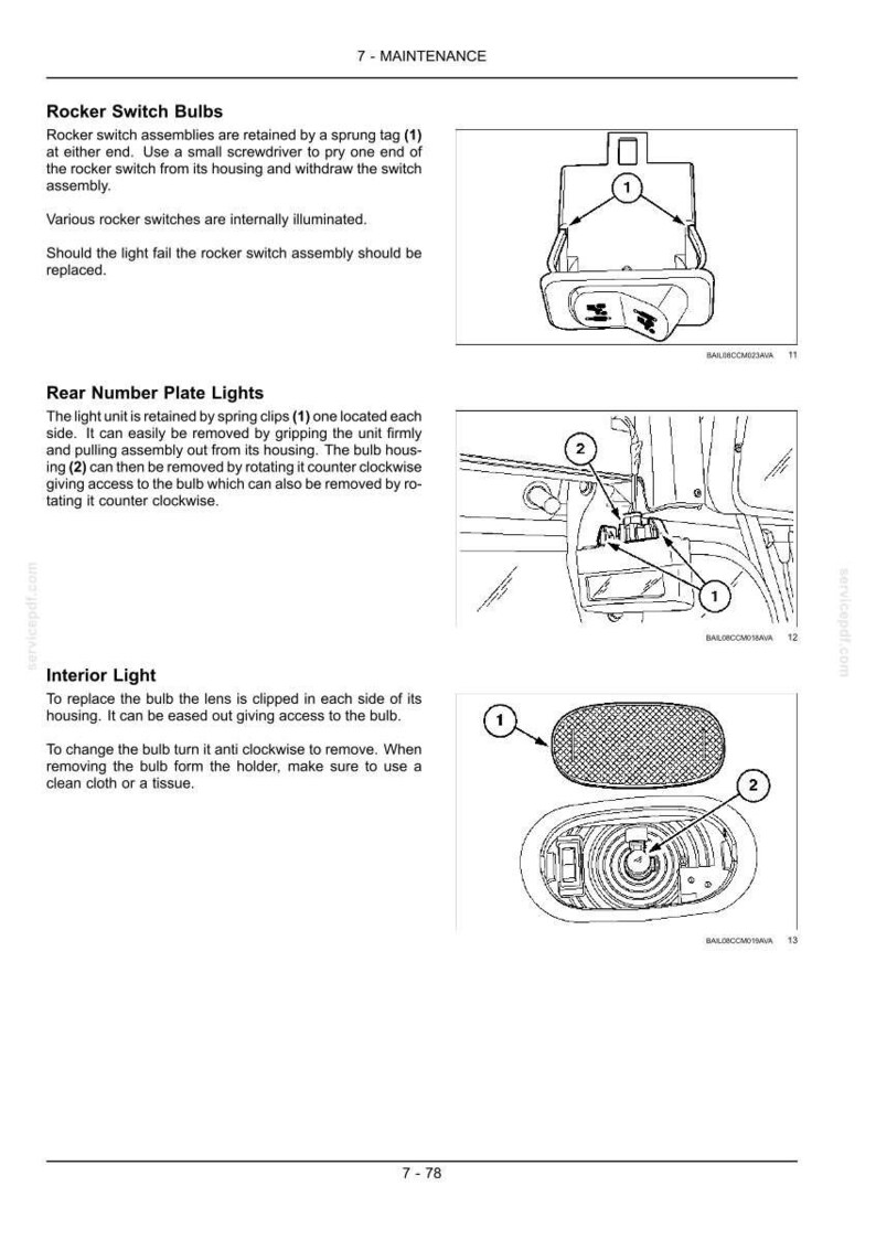 New Holland T7.170, T7.185, T7.200, T7.210 Range and Power Command Tractor Operator Owners Operation Manual | Instant Pdf Download image 10