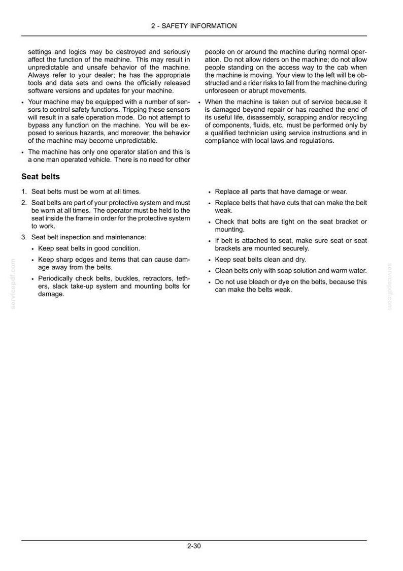 Steyr 4115, 4125, 4135, 4145, 6145 PROFI Classic Stage IV Tractor Operator Owners Operation Manual | Instant PDF Download image 3