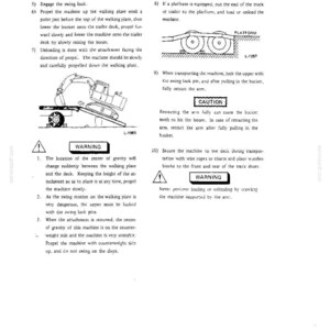 Kobelco MD400LC Hydraulic Excavator Operator Owners Operation Manual | Instant PDF Download image 10