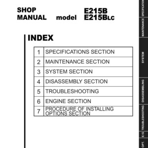 New Holland E215B, E215BLC Hydraulic Excavator Service Repair Workshop Manual | Instant PDF Download image 3