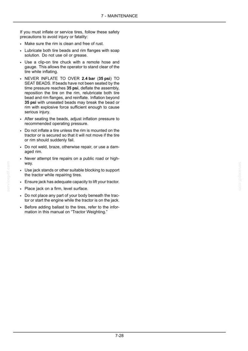 New Holland Boomer 46d CVT, Boomer 54d CVT Tier 4b (final) Compact Tractor Operator Owners Operation Manual | Instant PDF Download image 9