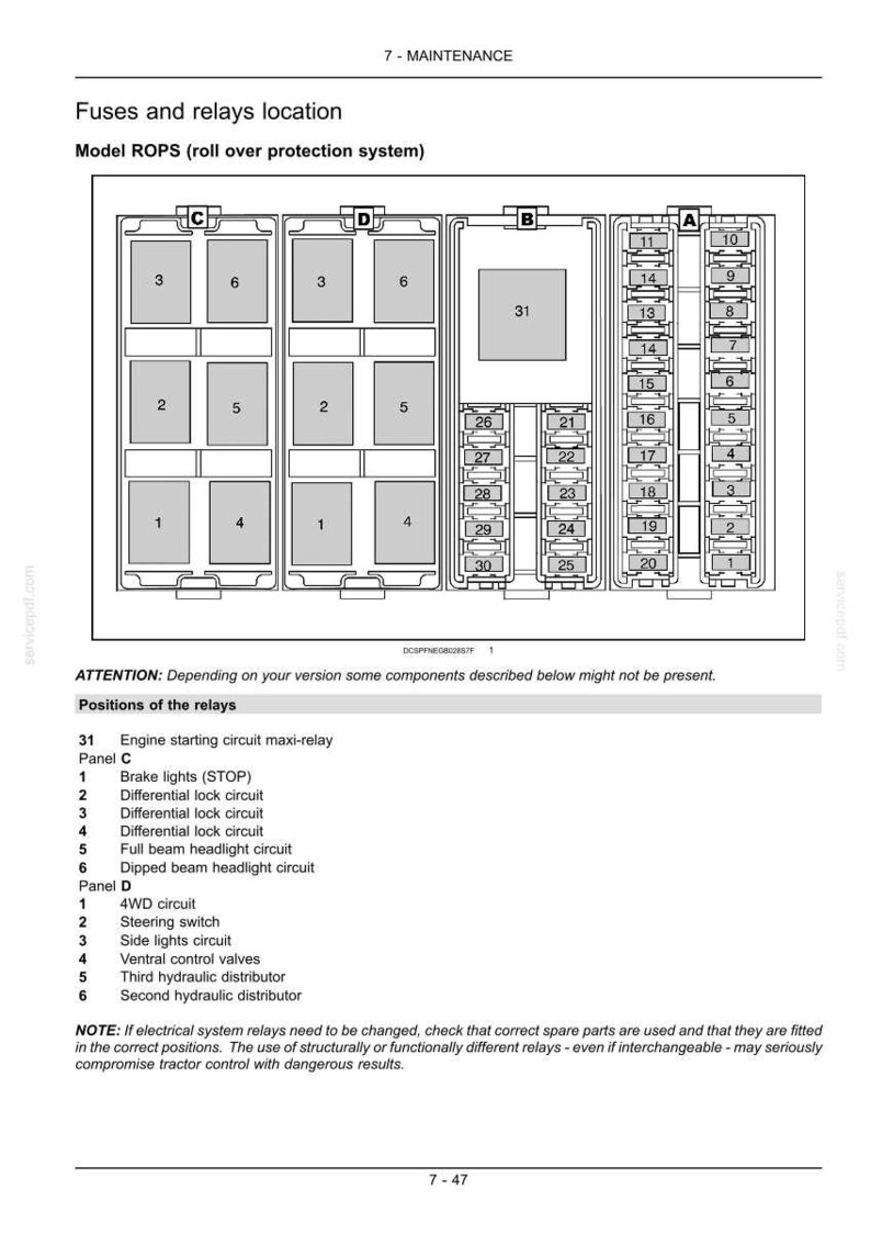 New Holland T4030v, T4040v, T4050V, T4060V Tractor Operator Owners Operation Manual | Instant PDF Download image 9