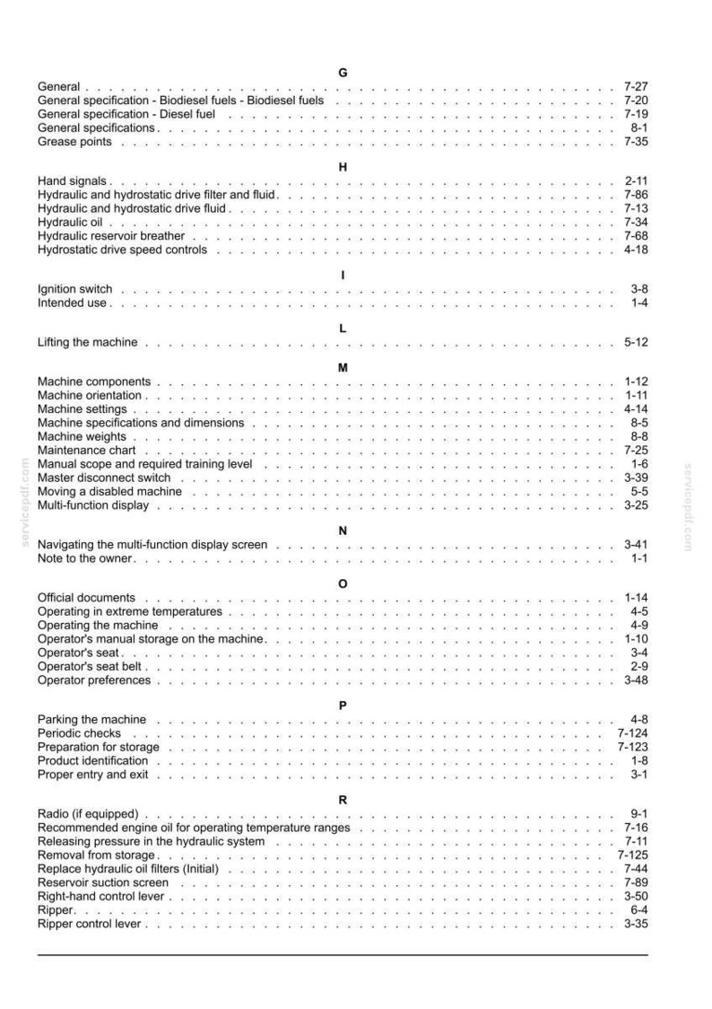 New Holland D125C Stage IIIB Crawler Dozer Operator Owners Operation Manual | Instant PDF Download image 11