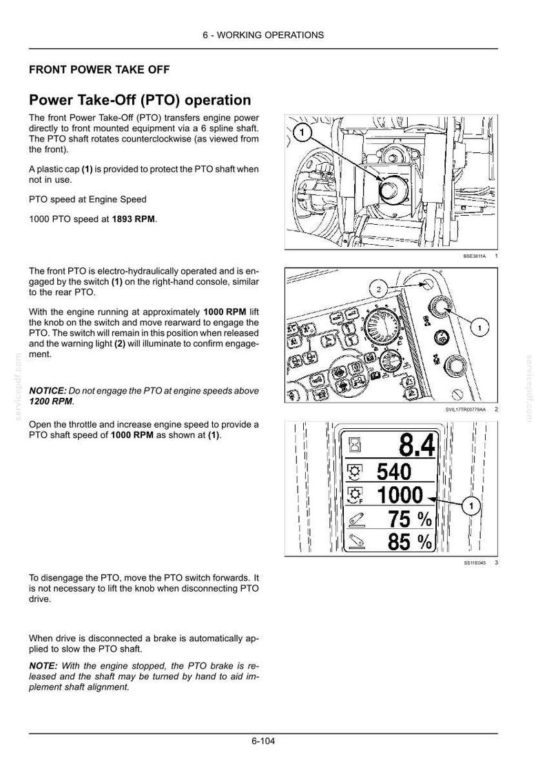 Steyr 6150, 6165, 6175 CVT Stage IV Tractor Operator Owners Operation Manual | Instant PDF Download image 9
