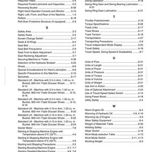 Kobelco SK350-9 Tier 4 Crawler Excavator Operator Owners Operation Manual | Instant PDF Download image 10