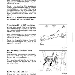 New Holland 345d, 445D, 545D Tractor Loader Backhoe Operator Owners Operation Manual | Instant PDF Download image 9