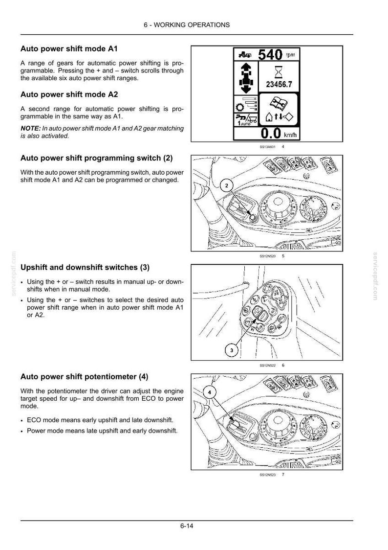 Steyr MULTI 4095, 4105, 4115 Gebruikershandleiding tractorbestuurder | Directe pdf-download afbeelding 5