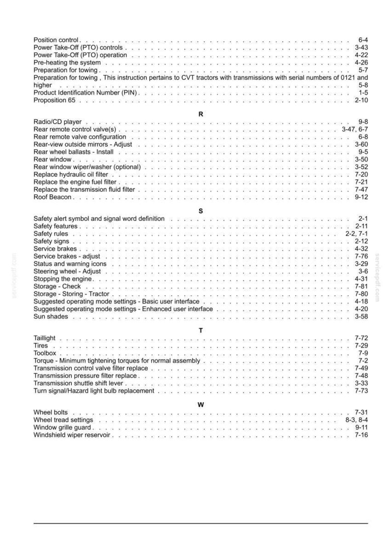 New Holland Boomer 3040 Cvt, 3045 CVT, 3050 CVT Compact Tractor Operator Owners Operation Manual | Instant PDF Download image 11