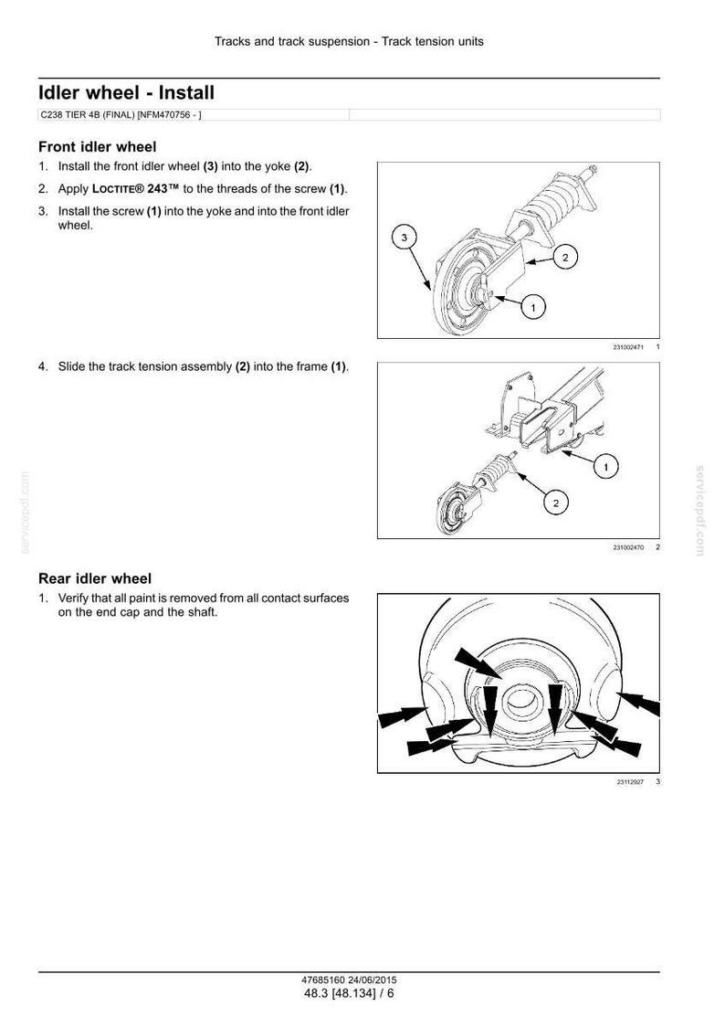 New Holland L230, C238 Tier 4B (slutlig) Lastare Service Reparation Verkstadsmanual | Direkt PDF-nedladdning | Marknad: Nordamerika bild 5