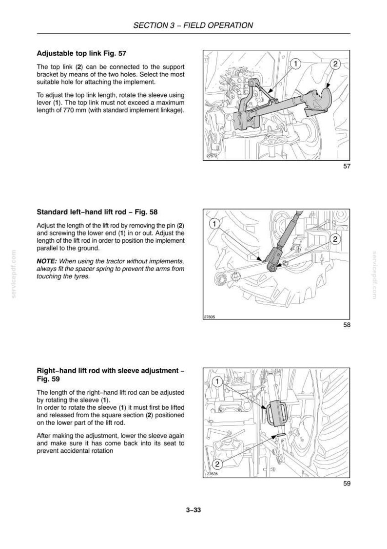 Steyr Kompakt 4065, 4075, 4085, 4095 Tractors Operator Owners Operation Manual | Instant PDF Download image 6