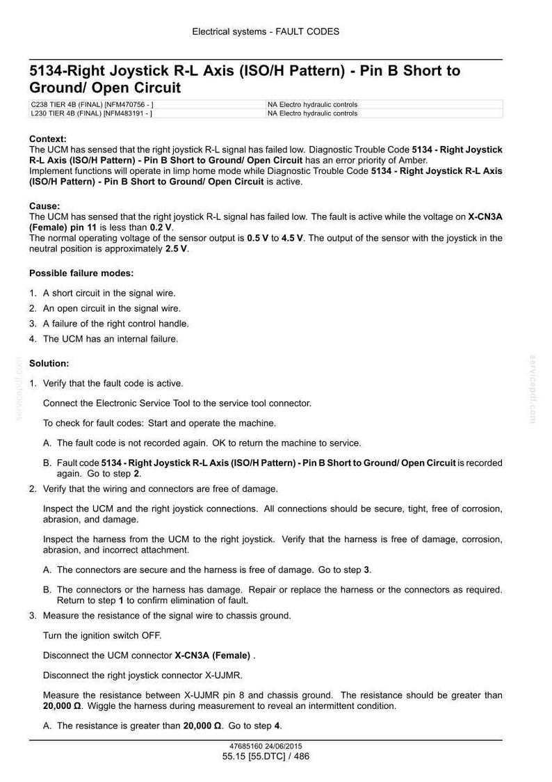 New Holland L230, C238 Tier 4B (slutlig) Lastare Service Reparation Verkstadsmanual | Direkt PDF-nedladdning | Marknad: Nordamerika bild 9