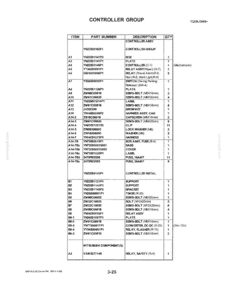 Kobelco Sk160lc-6e, Ed190-6e, Sk210lc-6e, Sk250lc-6e, Sk290lc-6E, SK330LC-6E Hydraulic Excavator Service Repair Workshop Manual image 5