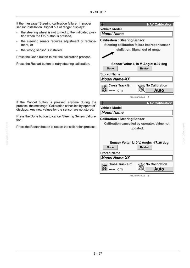 Steyr S-Guide Autoguidance System for the S-Tech600, S-Tech700 Display Operator Owners Operation Manual | Instant PDF Download image 4