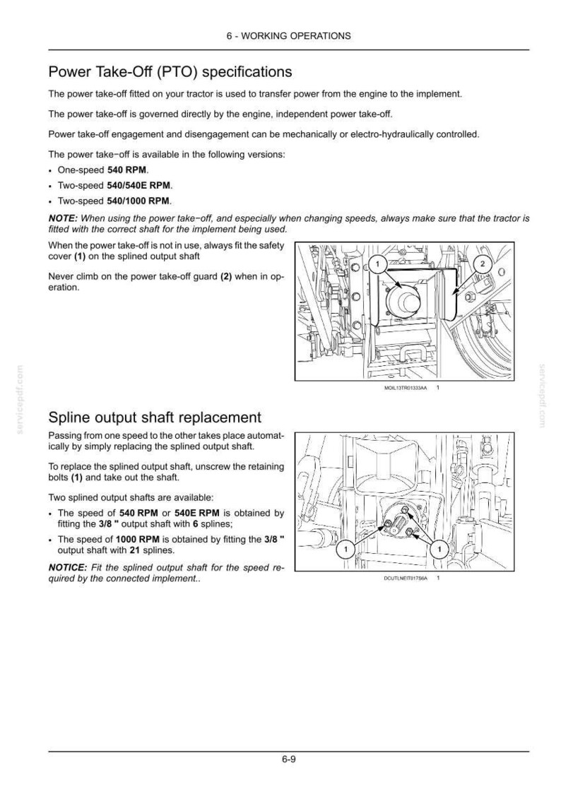 New Holland T4.85, T4.95, T4.105, T4.115 Tractor Operator Owners Operation Manual | Instant Pdf Download image 6