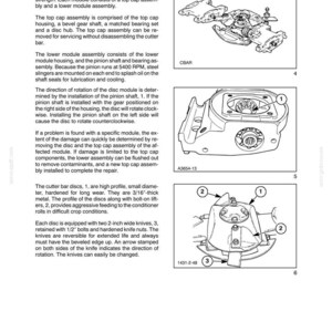 New Holland 2355, 2358 Disc Auger Header Service Repair Workshop Manual PDF | Instant PDF Download image 7