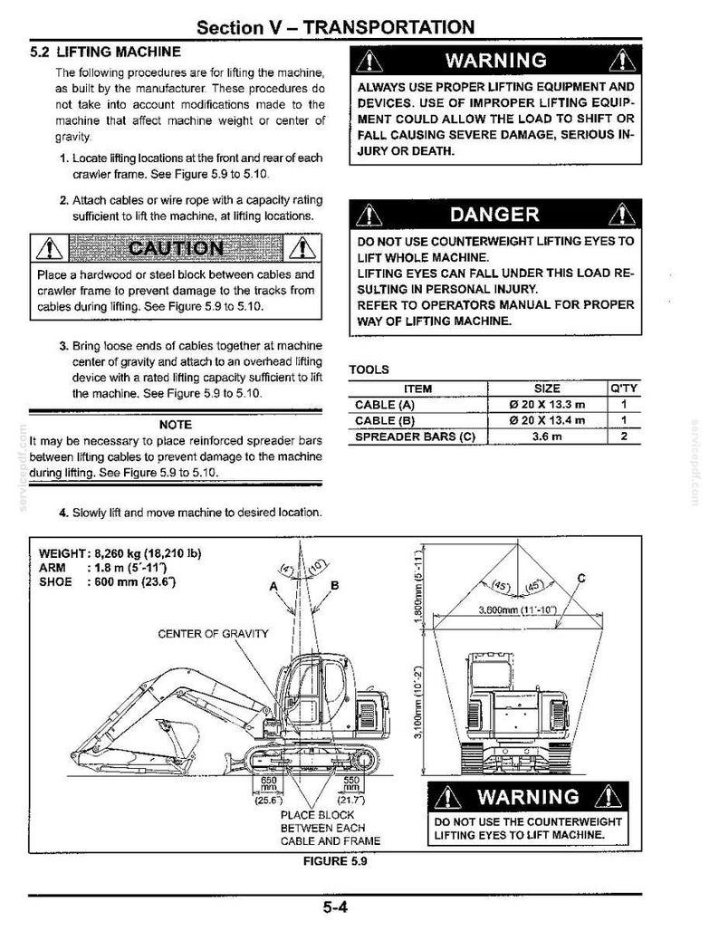 New Holland EH80 Excavators Operator Owners Operation Manual | Instant PDF Download image 9