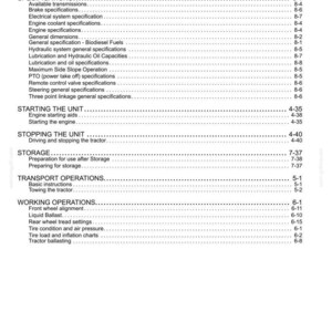 New Holland Ts6020, TS6030, TS6030HC traktorförarmanual | Omedelbar PDF-nedladdning bild 11