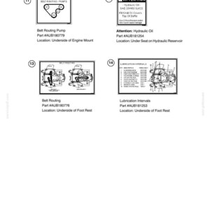New Holland G5030, G5035 Zero Turn Mower Service Repair Workshop Manual | Instant PDF Download image 4