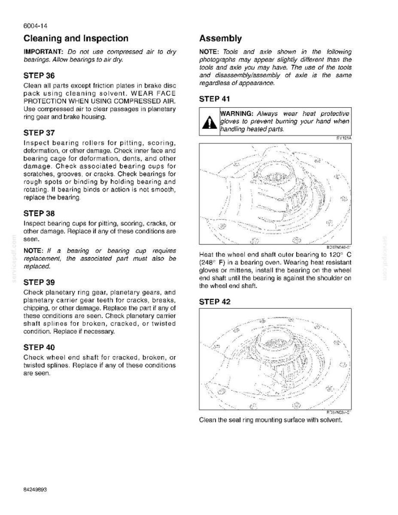 New Holland W170B Tier 3 Wheel Loader Service Repair Workshop Manual | Instant PDF Download image 8