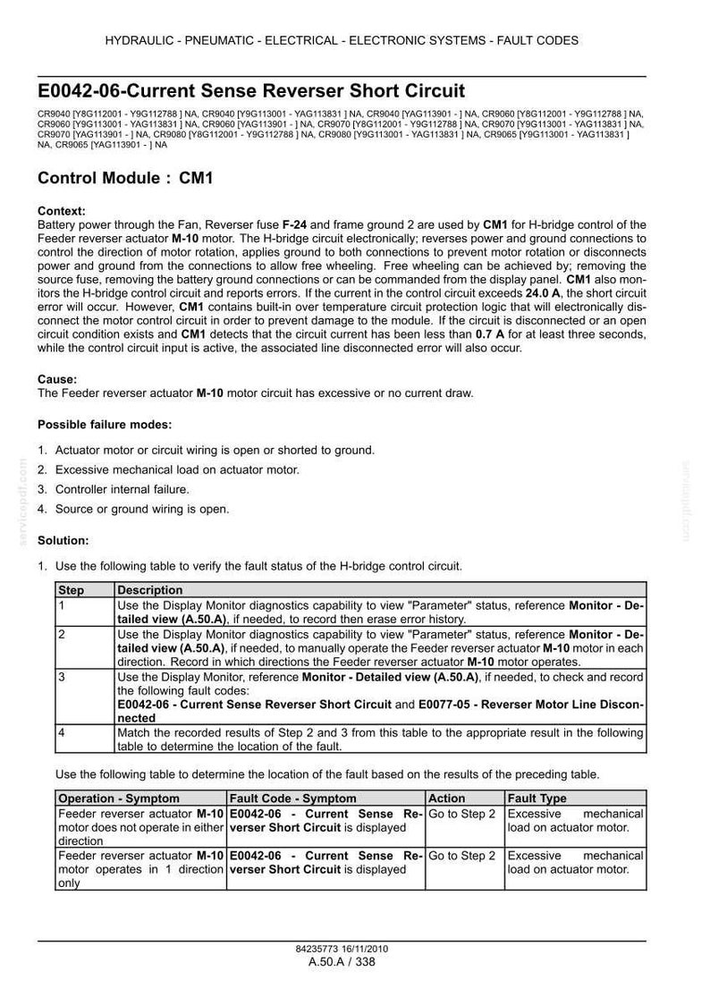 New Holland Cr9040, Cr9060, Cr9065, CR9070, CR9080 Combine Service Repair Workshop Manual | Instant PDF Download image 6