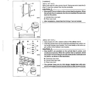 Mitsubishi 6d1, 6d14, 6d14-T, 6d15-T, 6d16, 6d16-T, 6D16-TL Diesel Engine Service Repair Workshop Manual | Instant PDF Download image 4