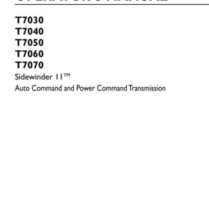 New Holland T7030, T7040, T7050, T7060, T7070 Tractor Operator Owners Operation Manual | Instant Pdf Download image 3