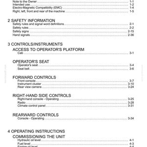 Kobelco SK210-9L Tier 3 Hydraulic Excavator Operator Owners Operation Manual | Instant PDF Download image 4