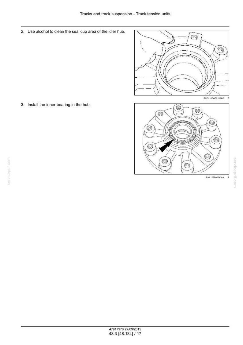 Case Magnum 250, 280, 310, 340, 380 Rowtrac traktor service- och reparationshandbok | Direkt PDF-nedladdning bild 7