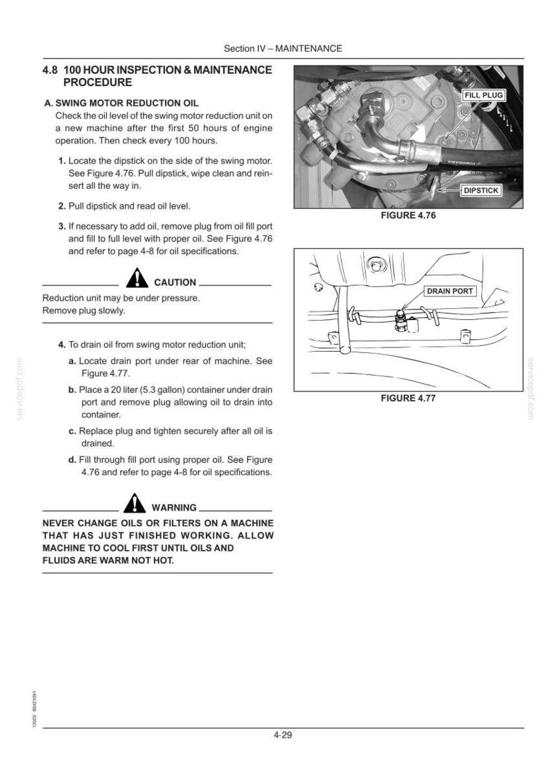 Fiat Kobelco E235SR Evolution Excavator Operator Owners Operation Manual | Instant PDF Download imagen 5