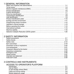 Steyr 4115, 4125, 4135, 4145, 6145 PROFI Tier 4B (final) Tractor Operator Owners Operation Manual | Instant PDF Download image 5