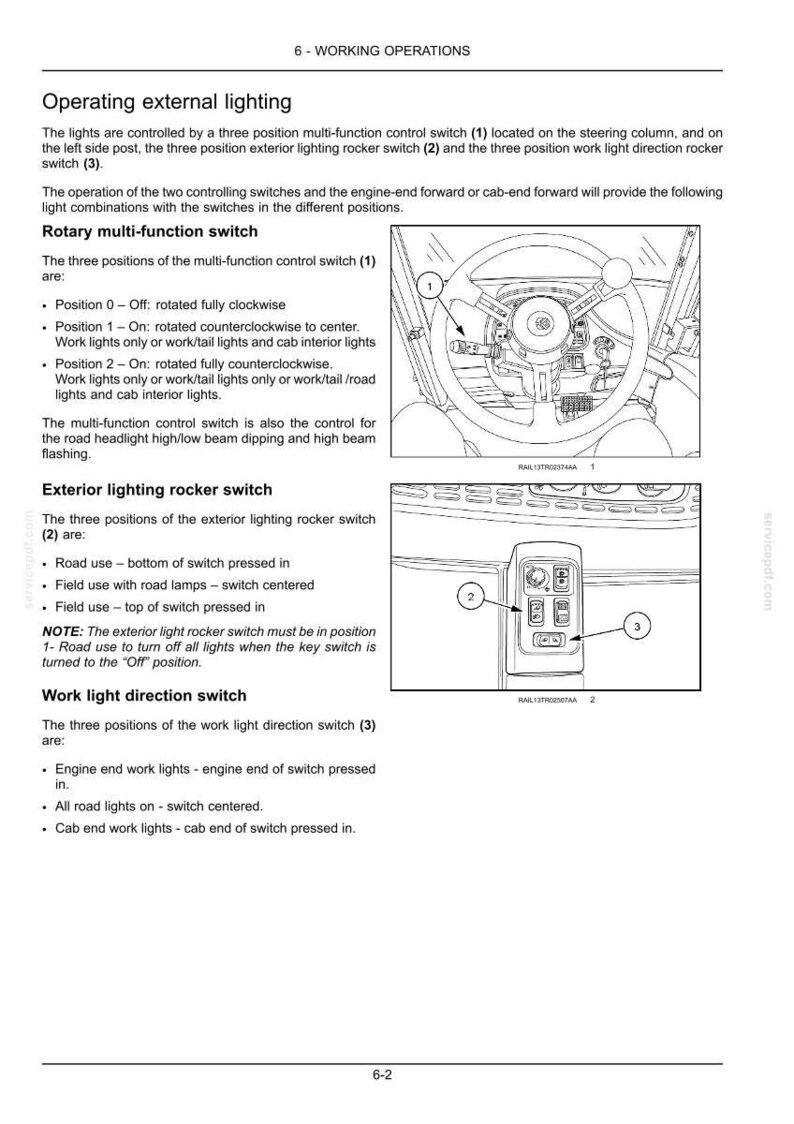 New Holland TV6070 Tractor Operator Owners Operation Manual Manual | Instant PDF Download image 6