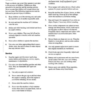Ford LS25-12.5G Yard Tractor Operator Owners Operation Manual | Instant PDF Download image 4