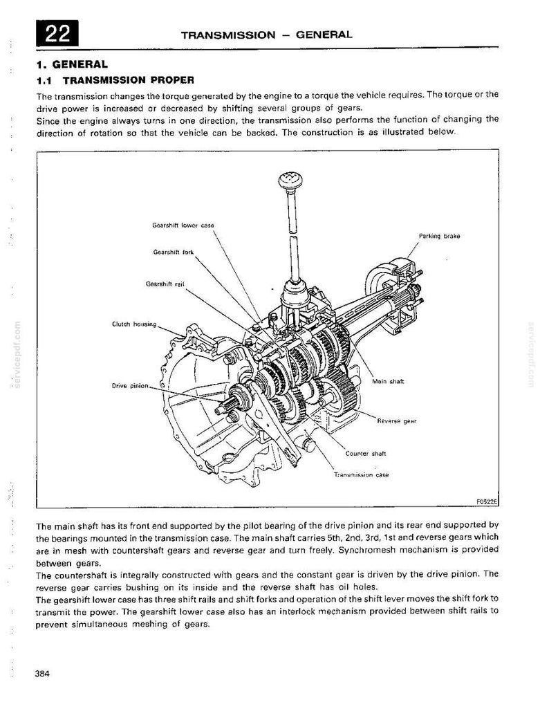 Mitsubishi 4D3, 4DR Diesel Engine Service Repair Workshop Manual | Instant PDF Download image 10