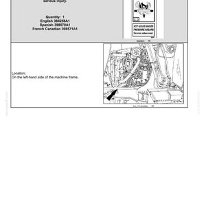 May include: A page from a manual with safety information. The text warns of hot liquid under pressure, with a diagram and the text "WARNING". The image also includes a diagram and the text "HOT LIQUID UNDER PRESSURE HAZARD".