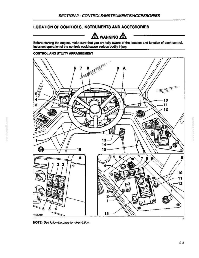 New Holland AD250 Articulated Dump Truck Operator Owners Operation Manual | Instant PDF Download image 5