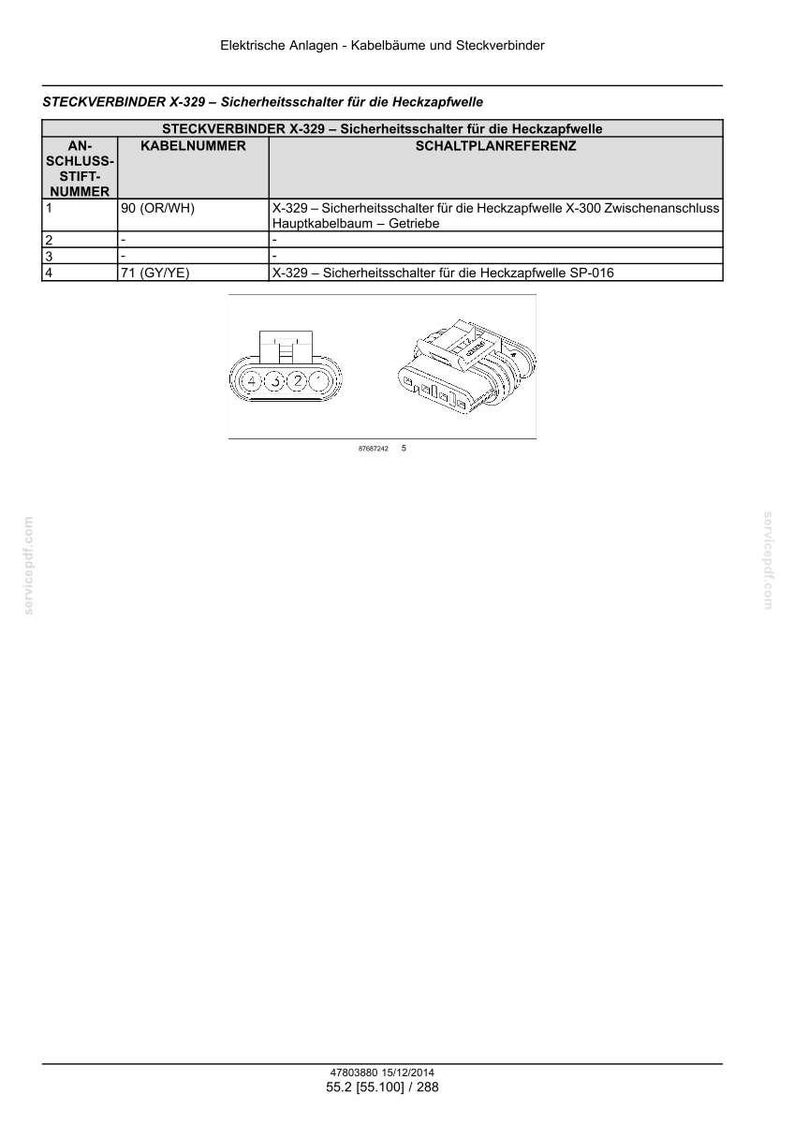 Steyr Kompakt 4075, 4085, 4095, 4105, 4115 Ecotech Traktor Wartungshandbuch Reparatur Werkstatthandbuch | PDF-Download | Market: Europe image 3