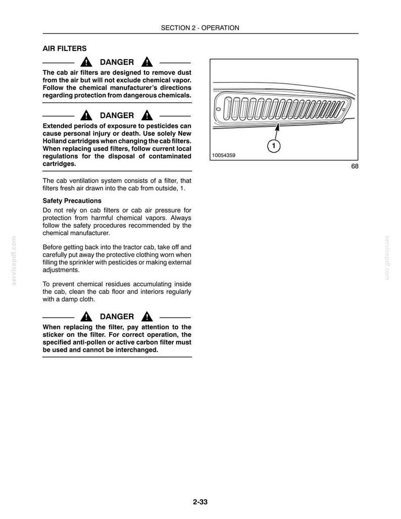 New Holland Boomer 3040, 3045 Tractor Operator Owners Operation Manual | Instant PDF Download image 6