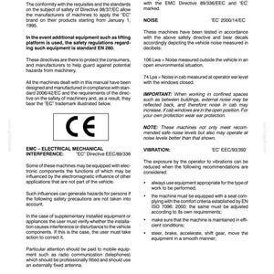 New Holland Lm1340, Lm1343, Lm1345, Lm1443, LM1445, LM1745 Telescopic Handler Operator Owners Operation Manual | Instant PDF Download image 5