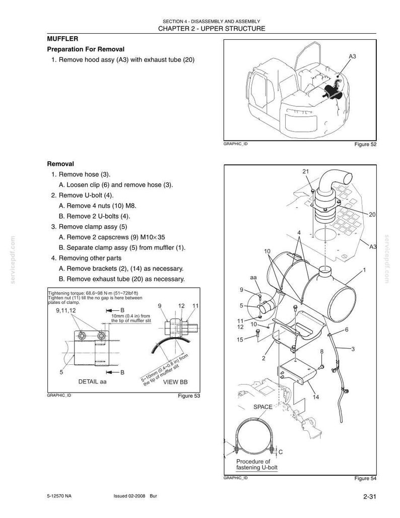Kobelco 215SR Acera Tier 3 Crawler Excavator Service Repair Workshop Manual | Instant PDF Download image 8