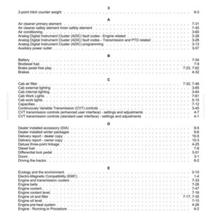 New Holland Boomer 46d CVT, Boomer 54d CVT Tier 4b (final) Compact Tractor Operator Owners Operation Manual | Instant PDF Download image 11