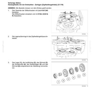 Steyr Cvt 6140, Cvt 6150, Cvt 6160, Cvt 6175, Cvt 6195 Traktor Wartungshandbuch Reparatur Werkstatthandbuch | PDF-Download image 6