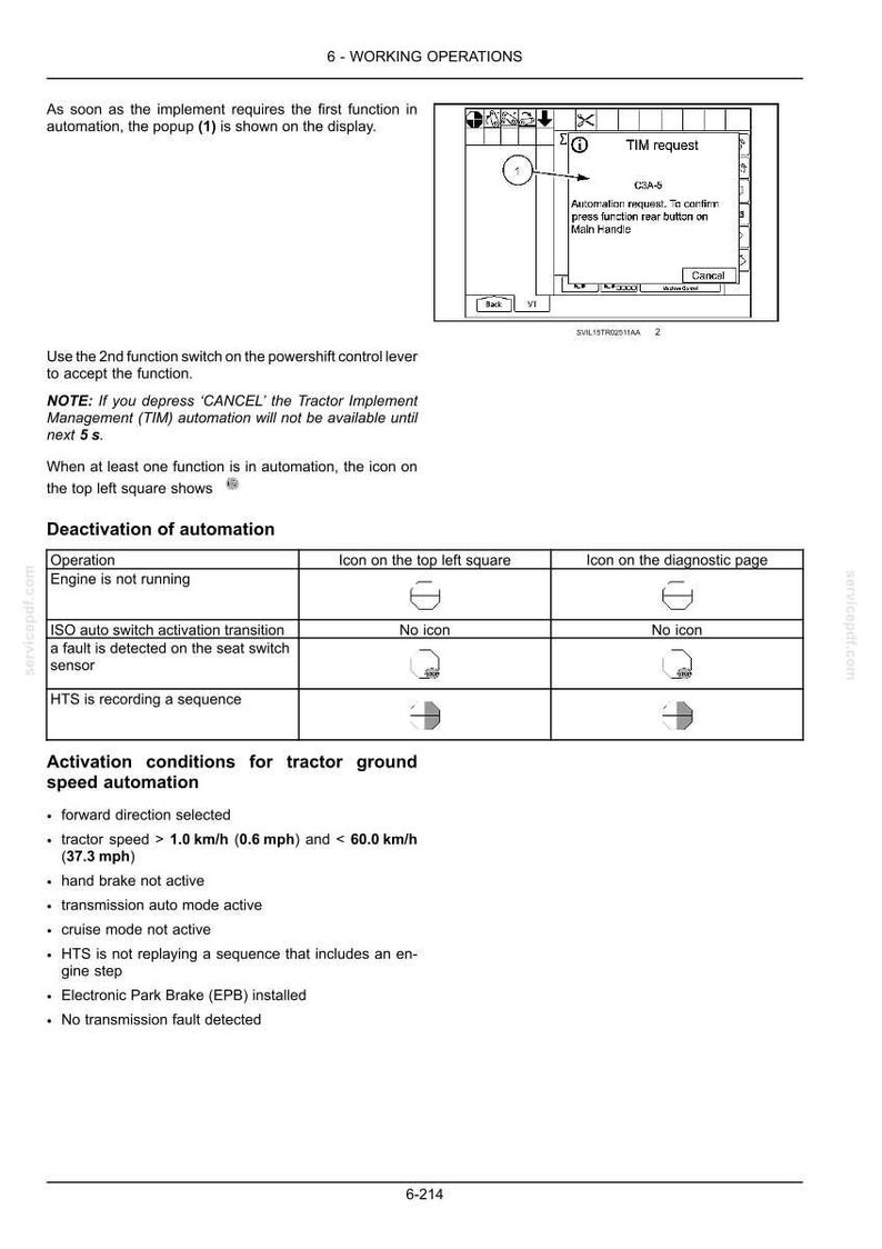 New Holland T7.290, T7.315 Tier 4B (final) Sidewinder Ii Auto Command Tractor Operator Owners Operation Manual | Instant Pdf Download image 9