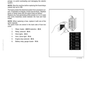 New Holland E45b Sr, E50b SR, E55B Mini Excavator Operator Owners Operation Manual | Instant PDF Download image 9