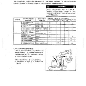 Kobelco Sk70sr, SK70SR-1E Hydraulic Excavator Operator Owners Operation Manual | Instant PDF Download image 3